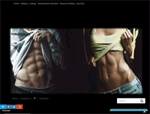 Tablet Screenshot of orderlegalsteroids.com